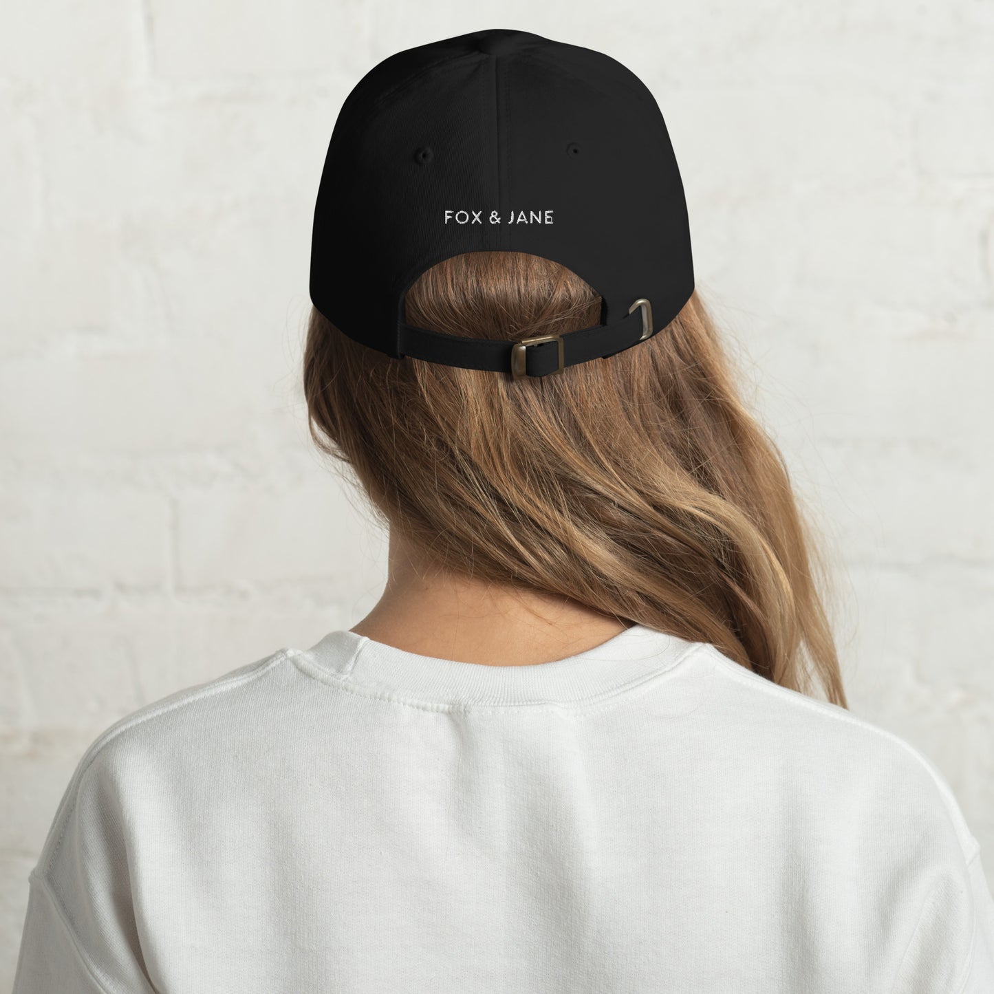 SO, WHAT ARE WE DOING TODAY? Dad hat | Front & Back Print | White