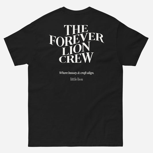 THE FOREVER LION CREW Unisex classic tee | Back Print | Off White