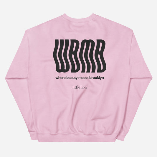 WBMB Unisex Sweatshirt | Front & Back Print | Off Black