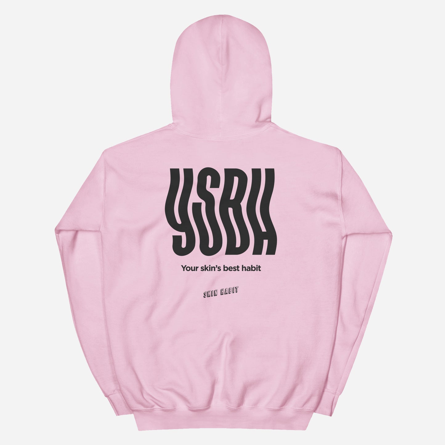 YSBH Unisex Hoodie | Front & Back Print | Off Black