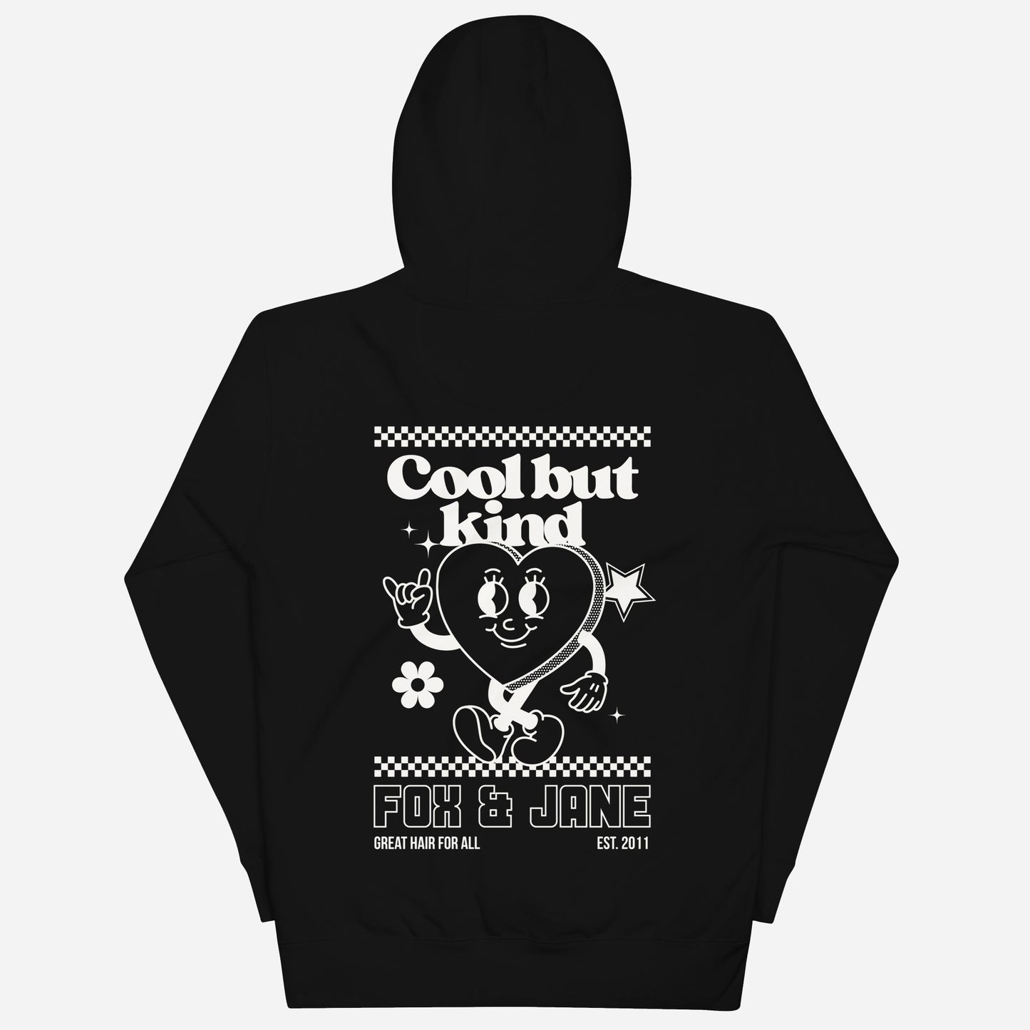 COOL BUT KIND Unisex Hoodie | Back Print | Off White