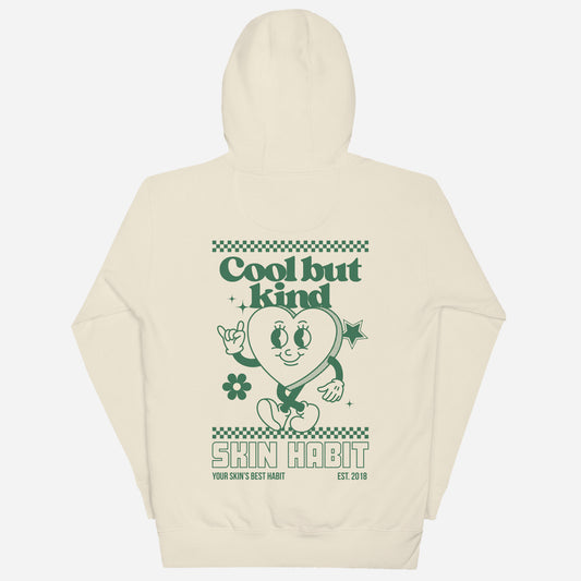 COOL BUT KIND Unisex Hoodie | Back Print | Green