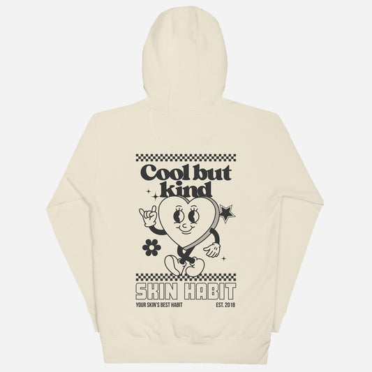 COOL BUT KIND Unisex Hoodie | Back Print | Off Black