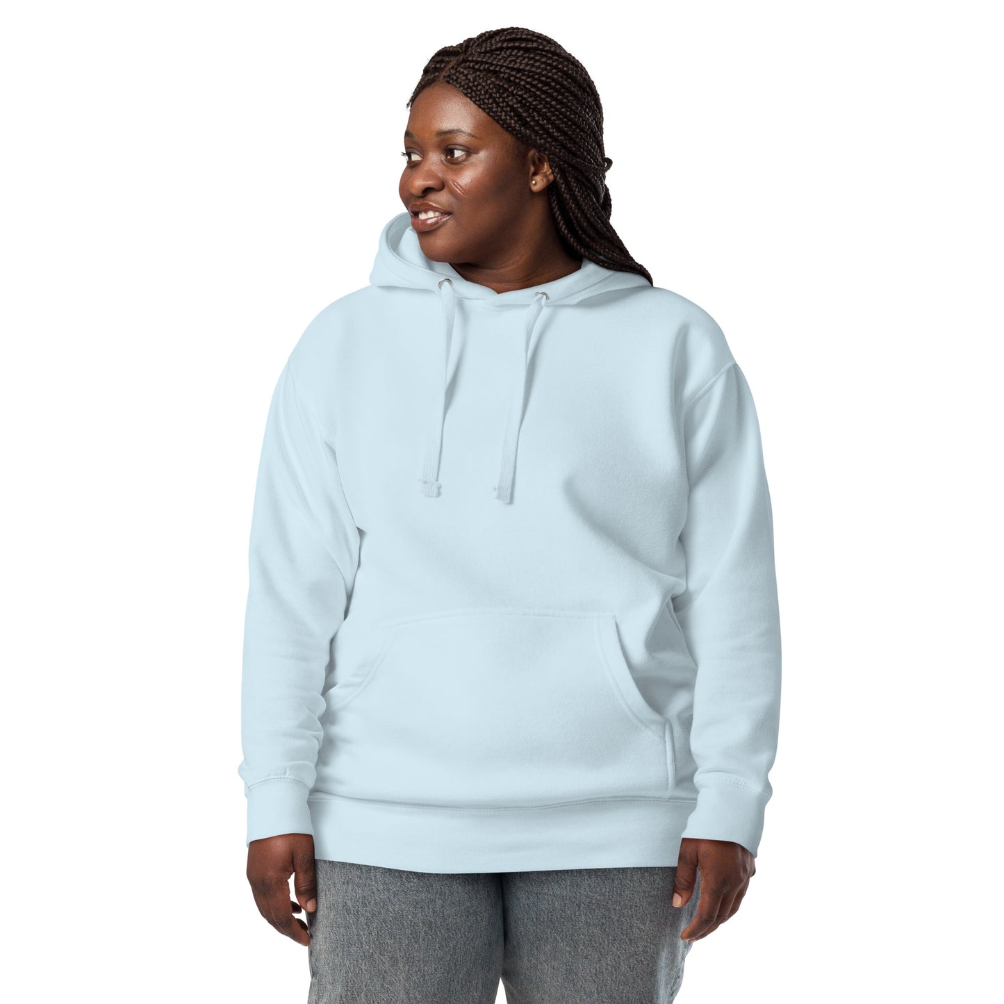 COOL BUT KIND Unisex Hoodie | Back Print | Sky Blue